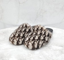 Dior Mules en fourrure oblique