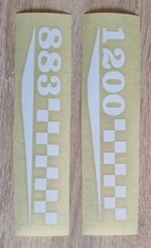 2 Adhésifs Harley Davidson