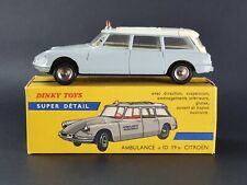 Ancien Dinky Toys France 556 Citroën ID19 Ambulance EXPORT