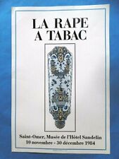 TABAC Affiche originale 1984 Collection Rape à tabac St Omer tabacoo art poster