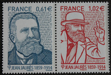 Timbre - FRANCE - Jean JAURES