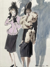 Pierre MOURGUE : Aquarelle