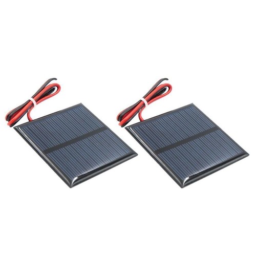 2pcs mini solar panel - 2pcs, battery