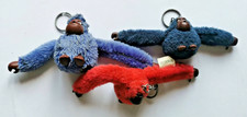 LOT 3 PORTE CLES PELUCHE SINGE