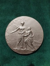 Médaille de table En Cuivre, Exposition International De L'union Philanthropique