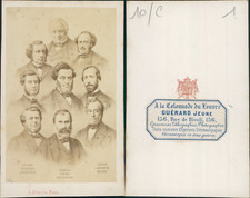 Défense nationale CDV vintage albumen,  Tirage albuminé  6,5x10,5  Circa 1