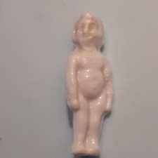 FEVE BAIGNEUR NU Hr 4,2cm COIFFURE ANNEES FOLLES -CLOUPS MOUSSET