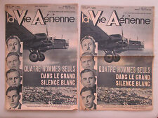 VIE AERIENNE 89 POLE NORD DEUTSCHLAND ITALIE BALBO CANT Z-506 TOUQUET ARNOUX