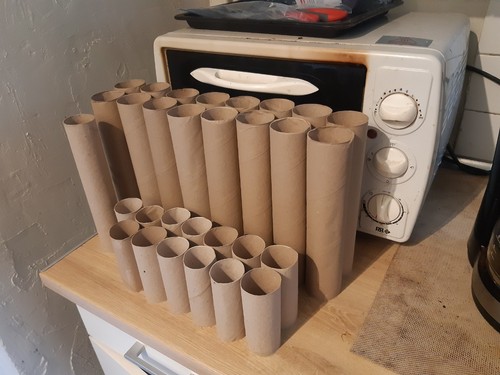 Rouleaux tubes carton 18 - tubes,