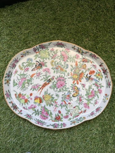 Plateau porcelaine chine - plateau, en