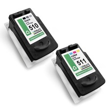 Les Cartouches D'Encre F R PG510+CL511 Canon Pixma MP240 MP490 MX320 MX330