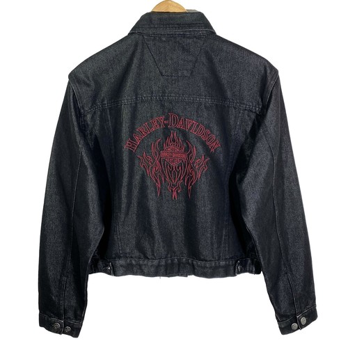 Rare veste jean biker - veste,