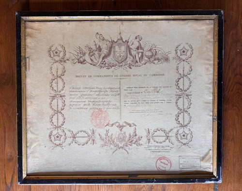 France brevet commandeur - brevet, de