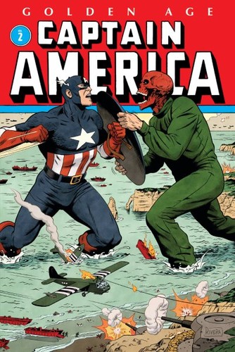 Golden age captain america - golden,