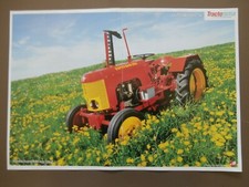 POSTER AGRICOLE & TRACTEUR BABIOLE SUPER BABI 203 & 42 x 30 cm 