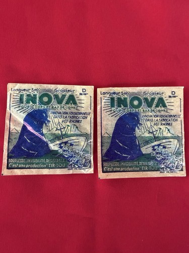 Lot sachets inova avec fil - sachets,