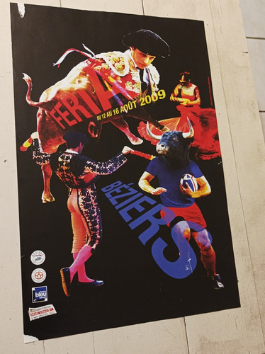 Ancienne affiche feria - feria, de
