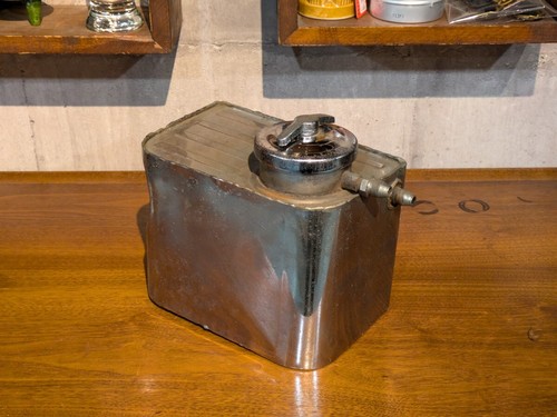 Police oil tank vintage - police,