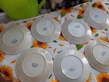 1 Lot De 8 Assiettes  Mure Tf