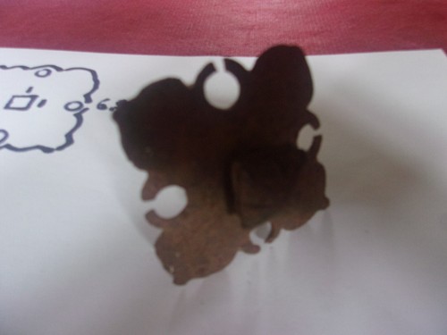 Ancien clou fer - clou, en