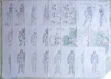 Saint Seiya Set 84 Settei Film