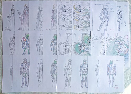 Saint seiya set settei film - 84,