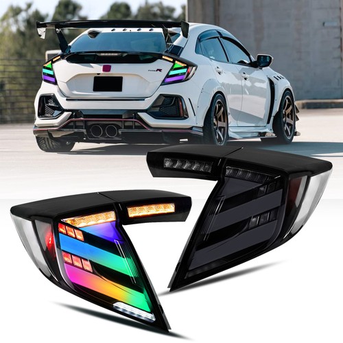 2xrgb led tail - lights, for