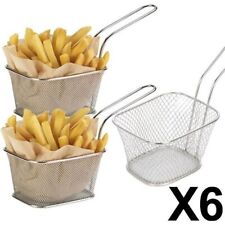 6 Minis Paniers à Frites