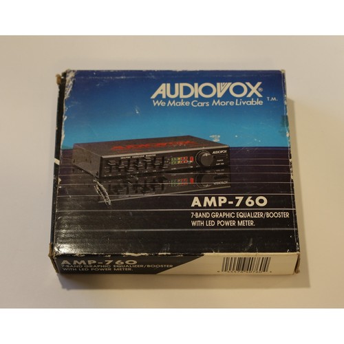 Audiovox amp 760 - amp-760, 7-band