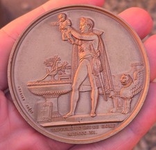 Rare Médaille en Bronze