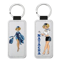 Porte clé Natacha Hotesse de