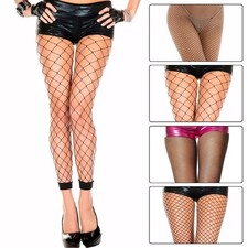 Legging résille creux taille