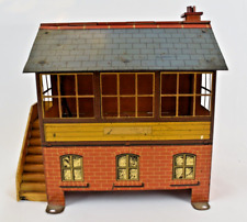 HORNBY 0 ANCIEN POSTE D AIGUILLAGE EN TOLE LITHO JOUET ANCIEN TRAIN MODELISME