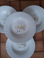 4 Assiettes en Faïence