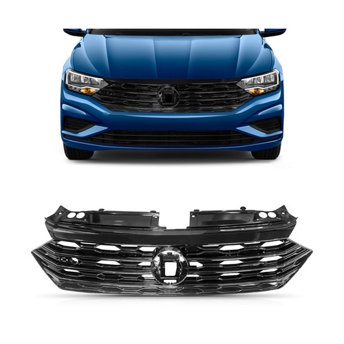 Front honeycomb design bumper - design,