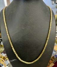 COLLIER PERLES BRONZE COTE