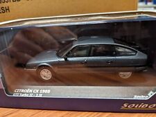 SOLIDO 1/43 - 4311701 - CITROEN CX GTI TURBO II - 1990 gris métallisé 
