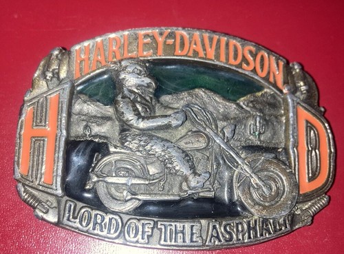 Boucle ceinture harley - boucle, de