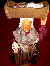 Grand santon en terre cuite