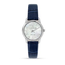Lucien Rochat Iconique – Montre Femme Cuir Bleu Nacre (R0451116501)