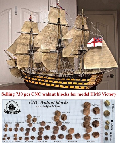 Heller hms victory 100 lot - victory, 1:100