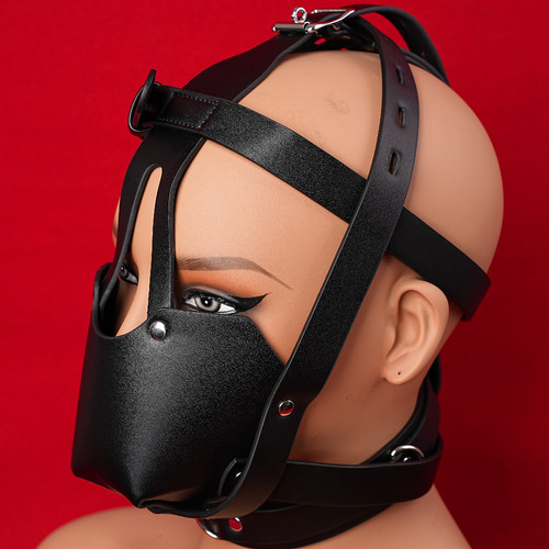 Masque avec bâillon - sm,