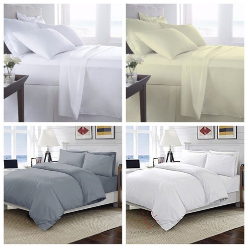 Parure couette drap plat - de,
