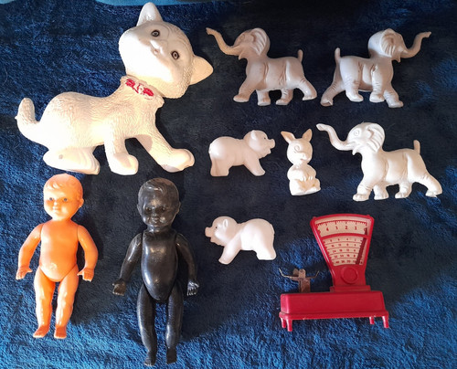 Lot anciens jouets - anciens, en