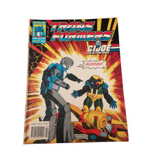 Transformers UK #252 Marvel UK 13 Janvier 1990 Comic G1 British GI Joe MTMTE