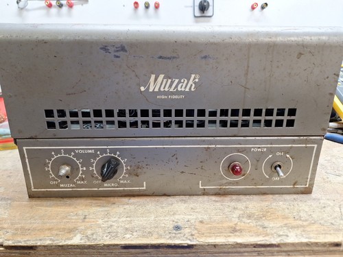 Muzak 920c vintage tube - muzak,