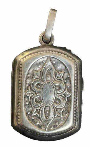 Pendentif porte photo gravé - pendentif, porte-photo