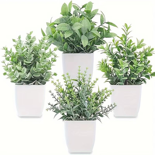 4pcs plantes artificielles - 4pcs,