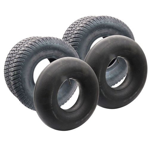 Pneus avec chambres air - 2x,