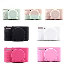 Étui pour appareil photo rose gelée vibrant pour Canon pour PowerShot SX740 et